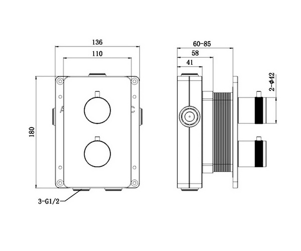 смеситель для душа ALLEN BRAU PRIORITY